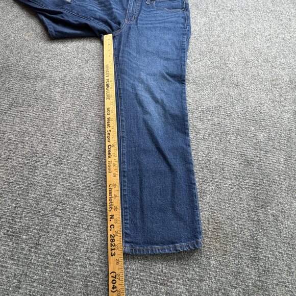 J.Crew Jeans Womens‎ 31 Blue 25.5L Whiskers Essential Straight Denim causal - Picture 8 of 12